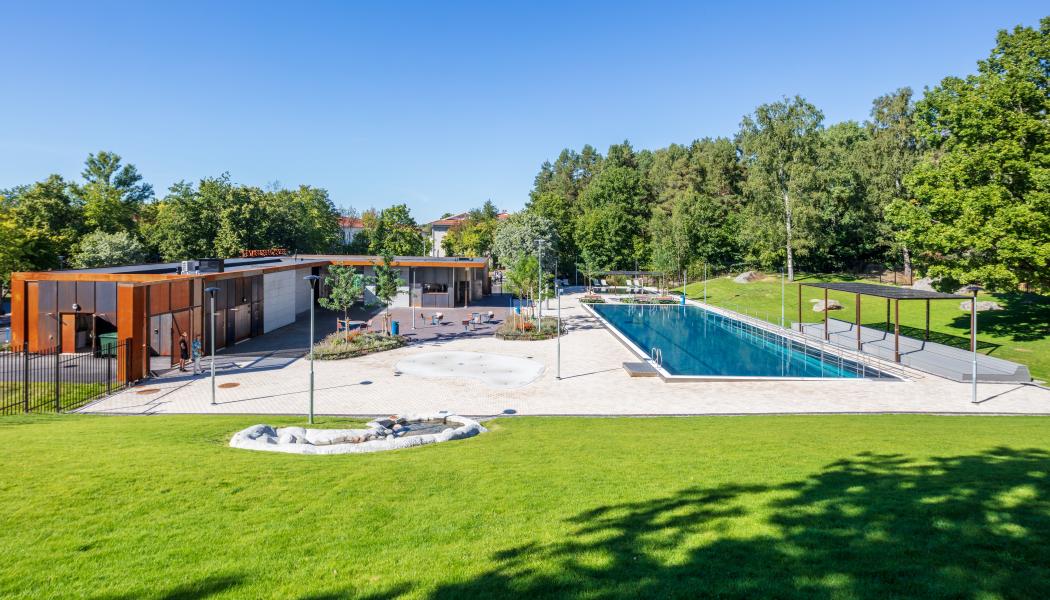 Fredriksbergsbadet. Foto: Anders Fredriksén