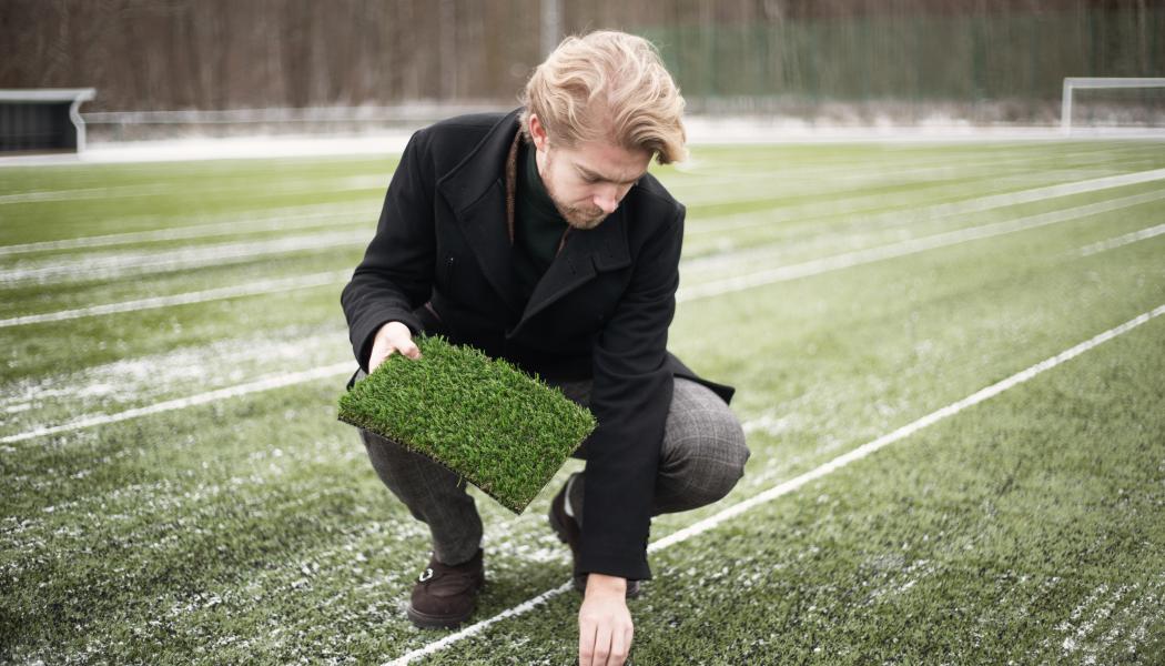 Mikael Säberg, doktorand vid Linköpings universitet. Pressbild: Ebba Nordqvist