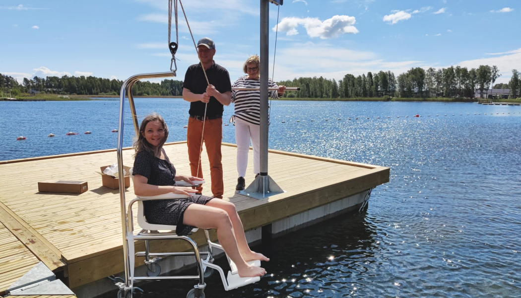 Johanna Larsson Henrik Lander och Marianne Fröding. Foto: Karlstads kommun