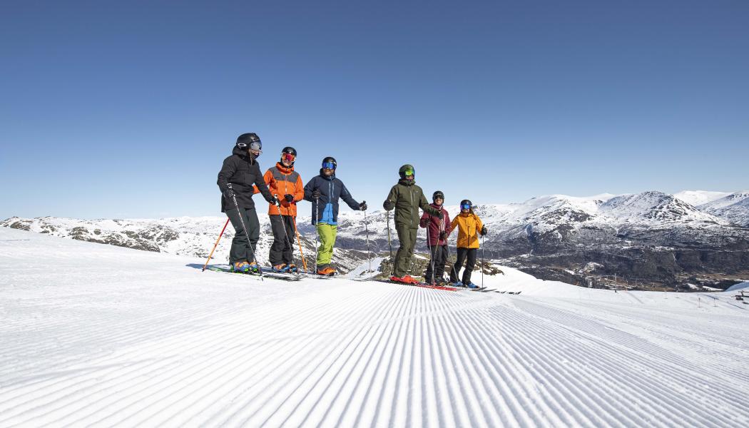 Närmare 4 miljoner skidåk gjordes i SkiStars skidbackar under jul- och nyår. Foto SkiStar.