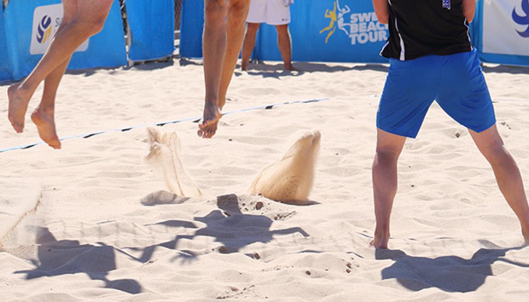 En del av satsningen är att skapa en inomhushall för beachvolleyboll. Foto: Kalmar kommun