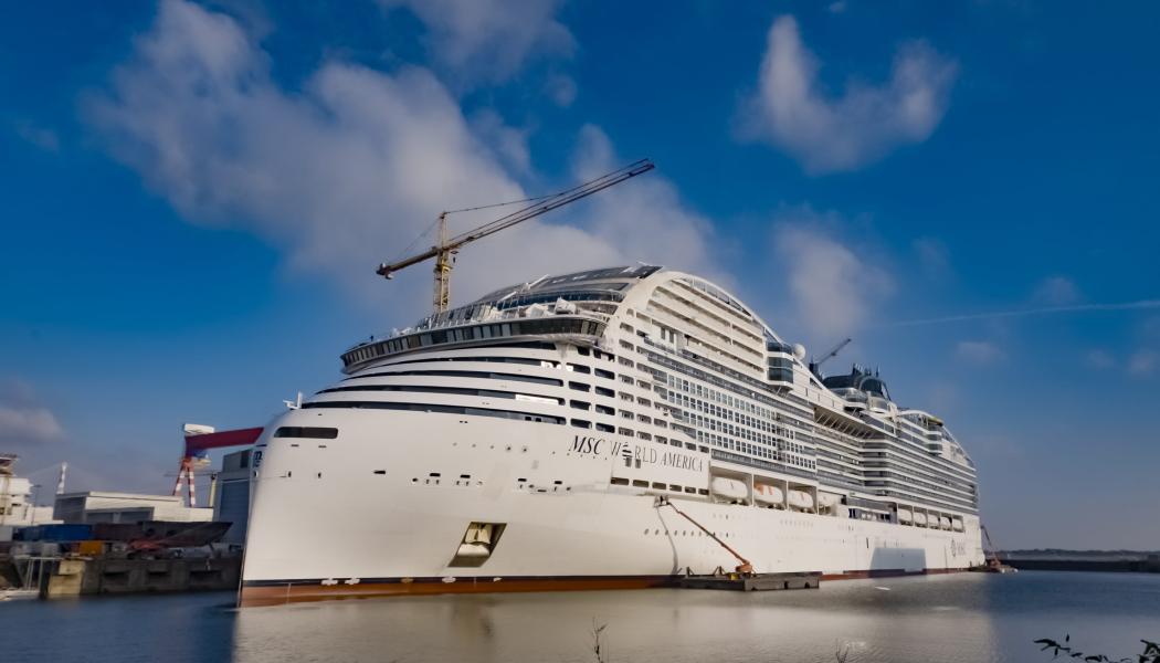 MSC Cruises nya flaggskepp MSC World America. Foto: MSC Cruises