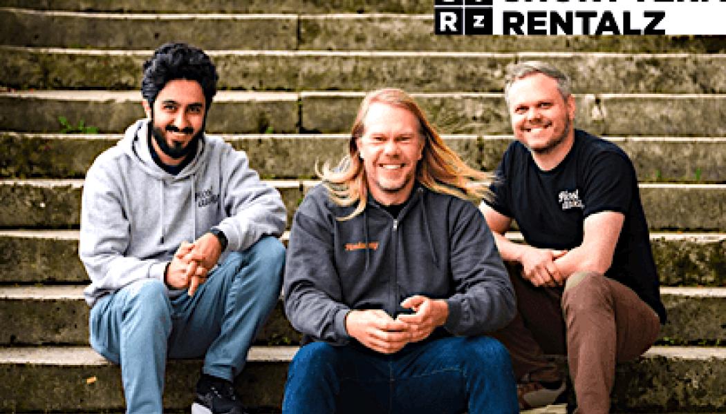Fån vänster till höger: Saber Kordestanchi, Marcus Räder och Mikko Nurminen grundade Hostaway år 2015. Bild: Hostaway