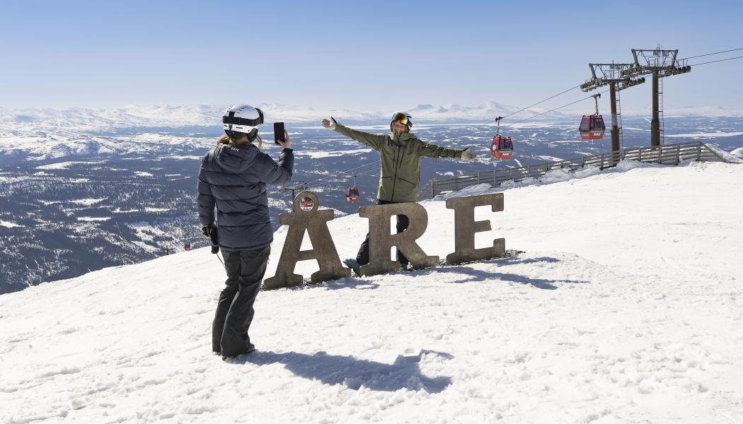 I Åre By, Åre Björnen och Duved Tegefjäll finns totalt finns 102 pister och 42 liftar. Foto: SkiStar
