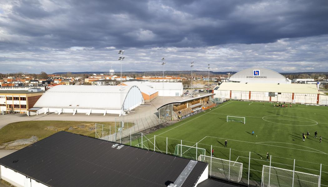 Projektet inkluderar om- och nybyggnation av Sportcentrum, Brätte ridskola, Öxnereds förskola Foto: Vänersborgs kommun