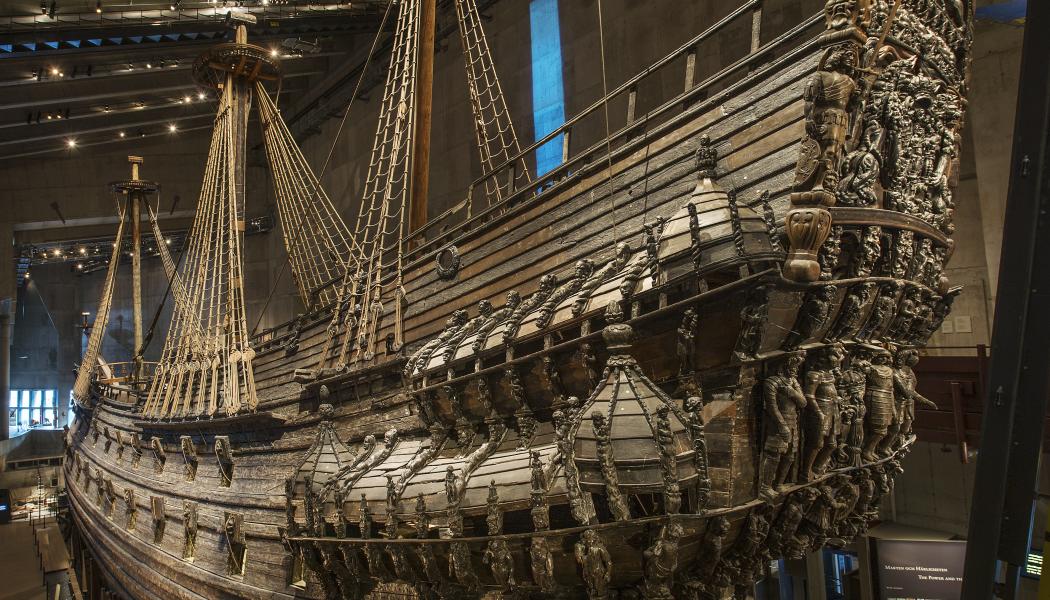 Skeppet Vasa på Vasamuseet. Foto: Anneli Karlsson/ VasamuseetSMTM.