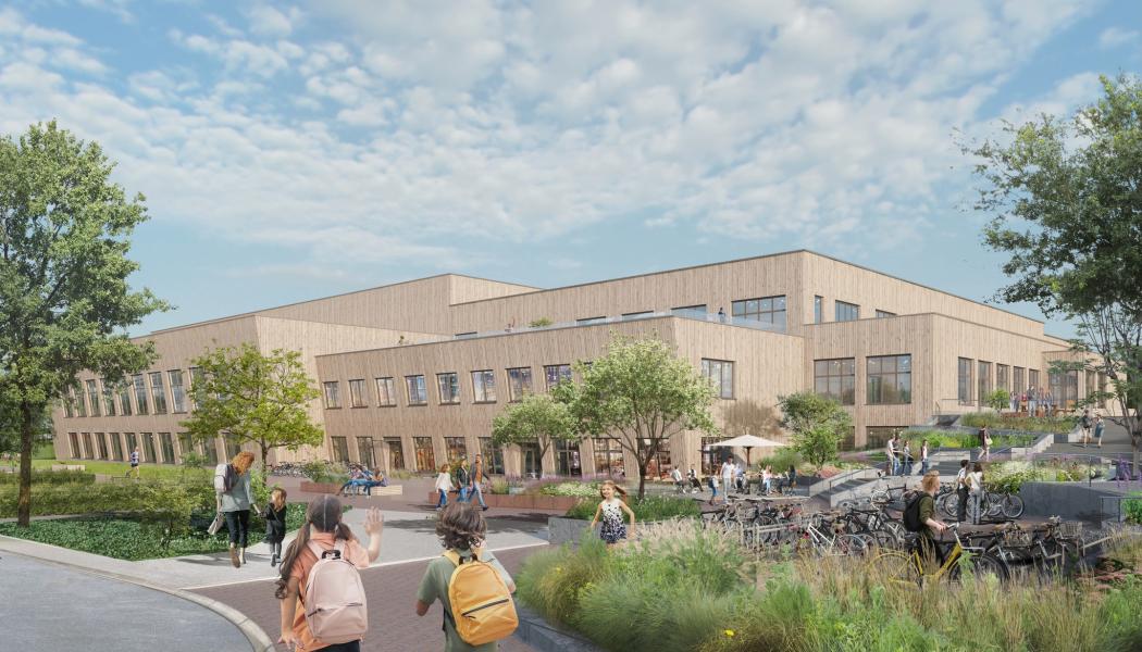 Foto: ÅWL Arkitekter: Vattnets Hus i Kalmar står klart hösten 2025.