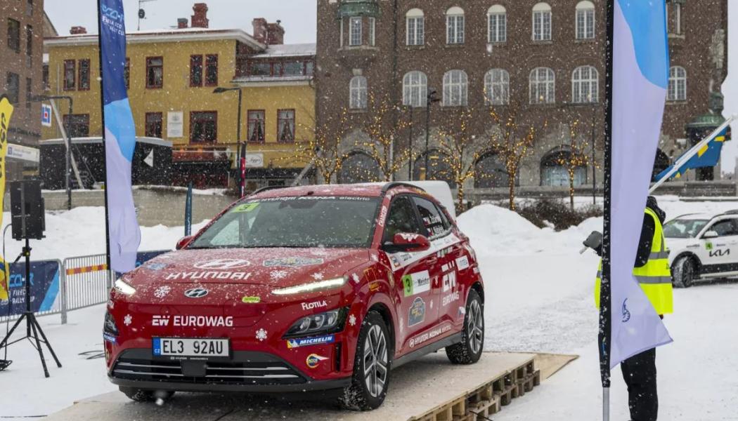 Den andra dagens delsträcka har start och målgång på Stortorget. Foto: Destination Jämtland