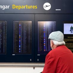 Fredrik Persson/TT: Resenärerna på Arlanda var fyra gånger så många som på Landvetter i februari. Arkivbild.