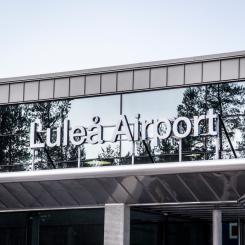 Helena Landstedt/TT: Luleås flygplats är nästan i fas med nivåerna före pandemin, sett till antalet resor. Arkivbild.