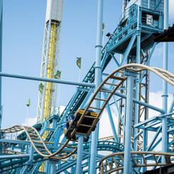 Tim Aro/SvD/TT: Nöjesparken Gröna Lund öppnade drygt en vecka efter dödsolyckan på Jetline. Just den berg-och-dal-banan förblir dock stängd. Arkivbild.