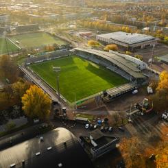 Karlslunds idrottsområde. Foto: Oskar Fäldt