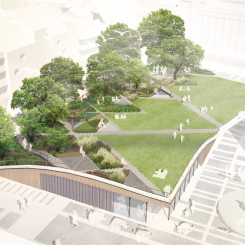 Manillaparken. Fotograf: Illustration: Mareld landskapsarkitekter