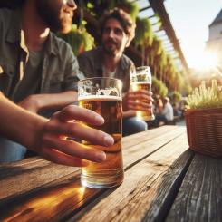 Efterfrågan på alkoholfritt öl har ökat kraftigt i Tyskland under de senaste åren, vilket återspeglas i produktionssiffrorna. År 2023 producerades över 556 miljoner liter alkoholfritt öl i Tyskland, till ett värde av cirka 548 miljoner euro. Enligt Statistisches Bundesamt har produktionen av alkoholfritt öl mer än fördubblats under de senaste tio åren, med en ökning på 109 procent sedan 2013.Foto: Pixabay Kredit: Mister Pittinger