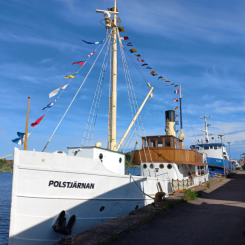 Ångfartyget Polstjärnan, Karlstad, Värmland. Fotograf/Källa: Foto: Karolina Matts, Sjöhistoriska/SMTM