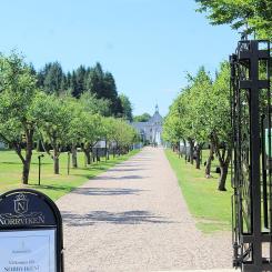 Norrvikens trädgårdar är en historisk park- och trädgårdsanläggning på Bjärehalvön i nordvästra Skåne, med utsikt över Laholmsbukten. Foto: Dguendel/Wikimedia Commons/https://commons.wikimedia.org/wiki/File:B%C3%A5stad,_Norrviken_Gardens.JPG