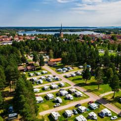 Vyer över First Camp Moraparken. Foto: First Camp