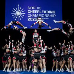 Bild från Nordiska mästerskapen 2025 i Helsingborg.
 Foto: Helsingborg Arena