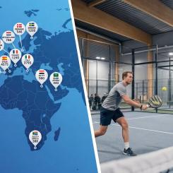 Grafik och montage: Court22/Press. Data: FIP World Padel Report 2025.