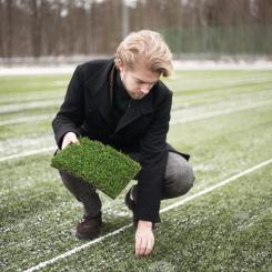 Mikael Säberg, doktorand vid Linköpings universitet. Pressbild: Ebba Nordqvist