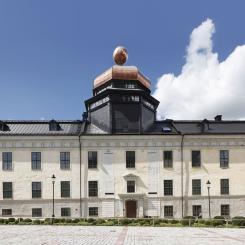Gustavianum med sitt nyrenoverade tak Fotograf: Jeanette Hägglund