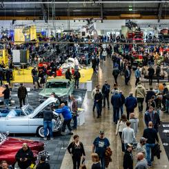 I år besöktes Custom Motor Show av 91472 besökare från långfredag till och med annandag påsk. Foto: Gunnar Ljungstedt