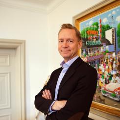 Jan Eriksson, ny vd på Gröna Lund. Foto: Alice Källström