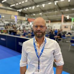 Lars Bergholm, vd Bergholm Försäljning. Foto: Bergholm