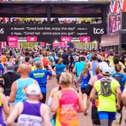 London Marathon. Foto: TCS