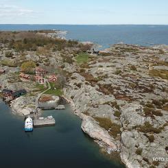 Beskrivning: Bullerö från ovan. Foto: Länsstyrelsen Stockholm