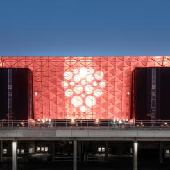 Visionsbild över Strawberry Arena. Foto: baraBild