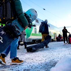 VR har redan genomfört flera projekt tillsammans med skidorter och vinteridrottare. Foto: VR