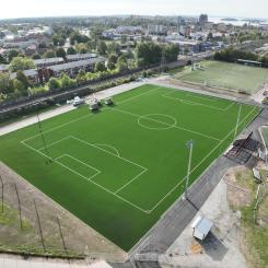 Ringvallens IP har fått ny konstgräsplan. Foto: Västerås stad