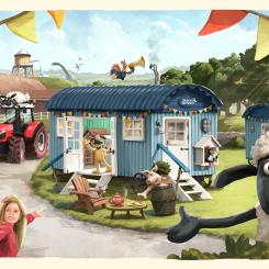 Världens första övernattningskoncept med Fåret Shaun invigs i Skånes Djurpark i juni. En helt unik upplevelse designad i samarbete med Oscars-vinnande animationsstudion Aardman och specialbyggda övernattningsvagnar.
