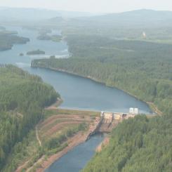 Spjutmo vattenkraftverk. Bild: Fortum
