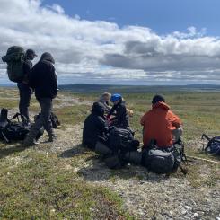 Romboleden genom Lofsdalen är nu färdigställd.  En särskild satsning för både vandrare och MTB-cyklister har gjorts på en cirka fyra kilometer lång signaturled (Våffelstigen). Foto: Lofsdalen