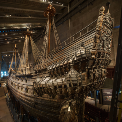 Skeppet Vasa på Vasamuseet. Foto: Anneli Karlsson, Vasamuseet/SMTM.