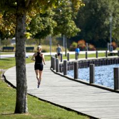 Växjösjön. Pressbild: Mats Samuelsson/Växjö kommun