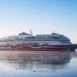 Viking Glory i Mariehamn. Foto: Daniel Eriksson